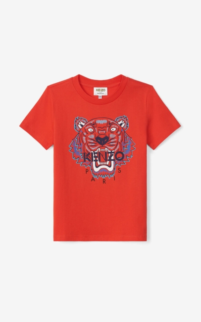 Kenzo Kids Tiger T-shirt Medium Red